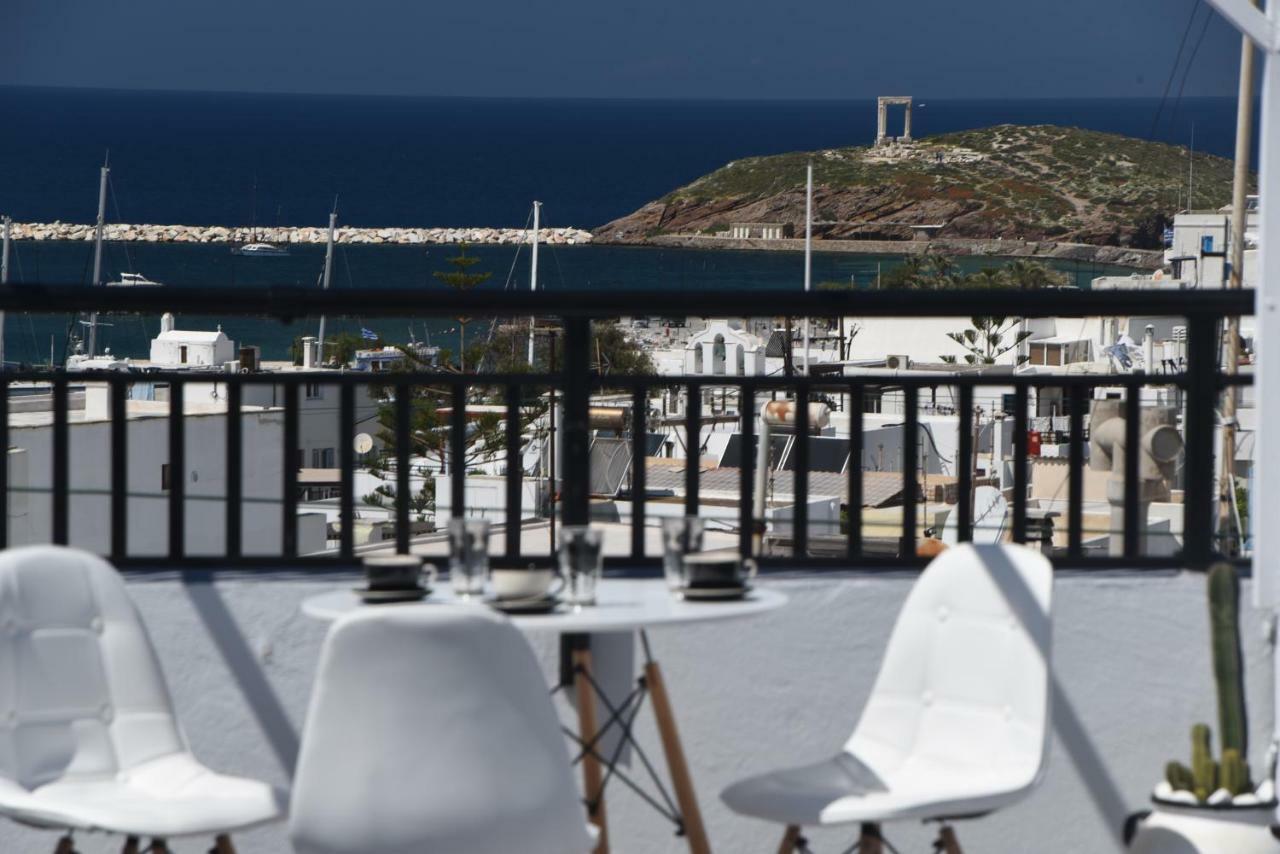 Apartmán View From Above Naxos City Exteriér fotografie